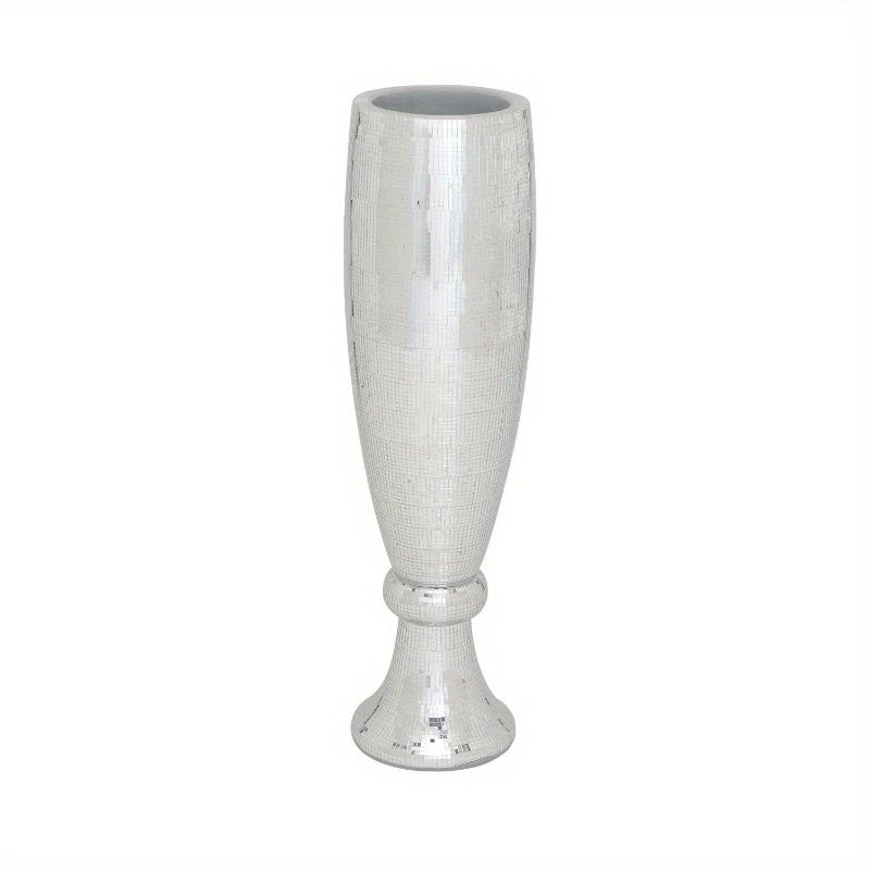 Champagne Flute Shape with Mosaic Mirror Inlay